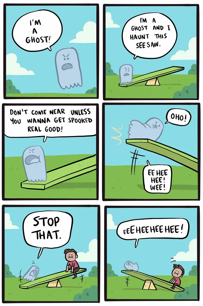 Artist Made These 40 Hilariously Absurd Comics With Ridiculously Unexpected Twists