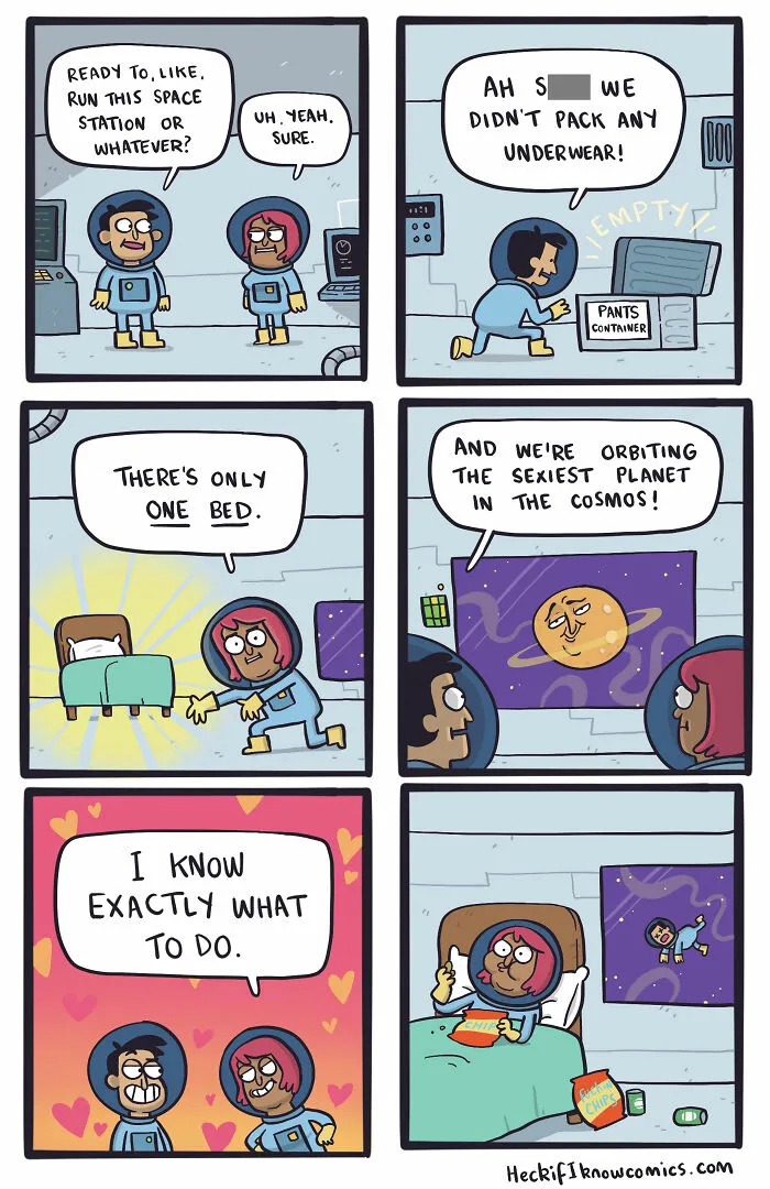 Artist Made These 40 Hilariously Absurd Comics With Ridiculously Unexpected Twists