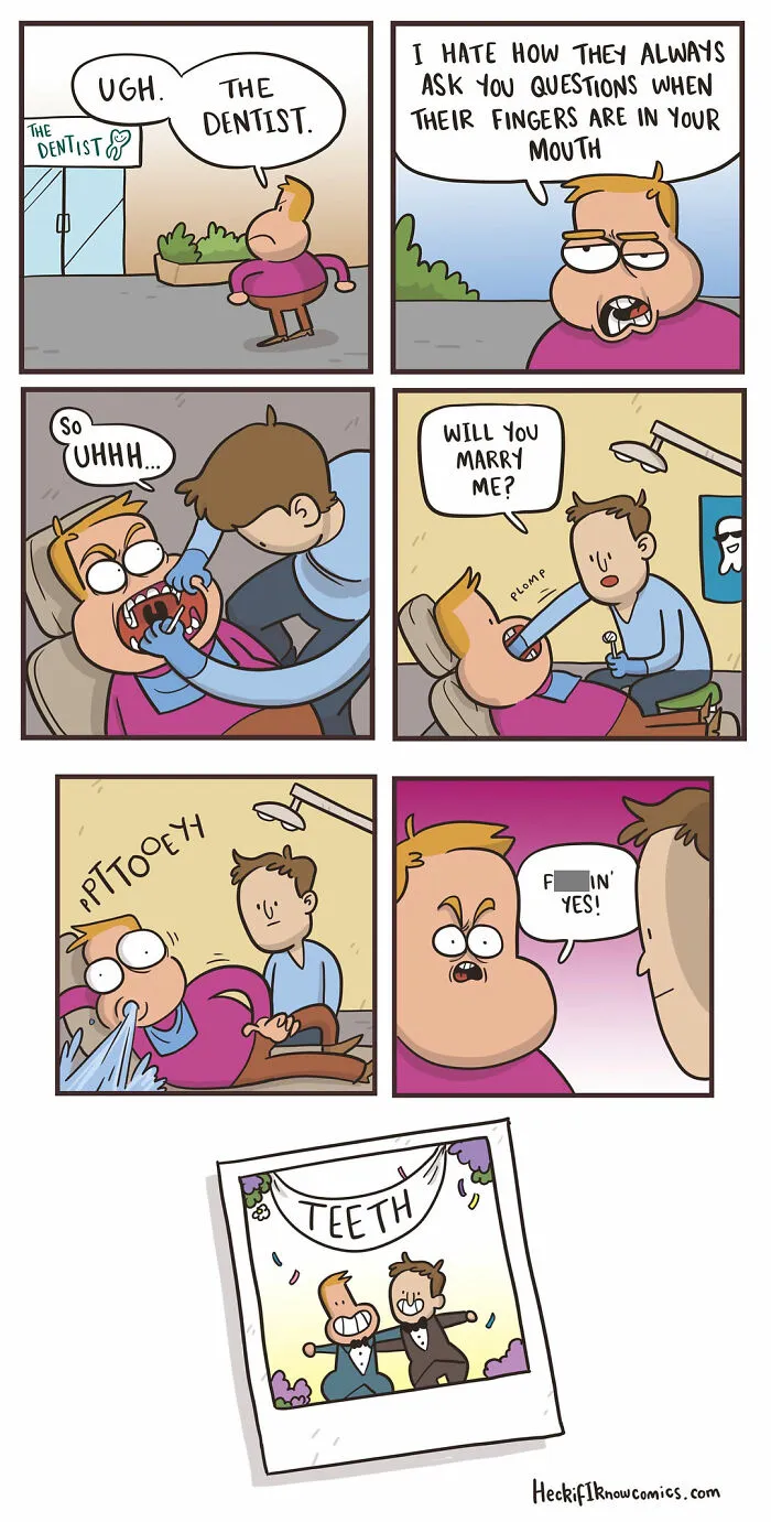 Artist Shows In Hilarious Comics The Absurdity Of Our Lives