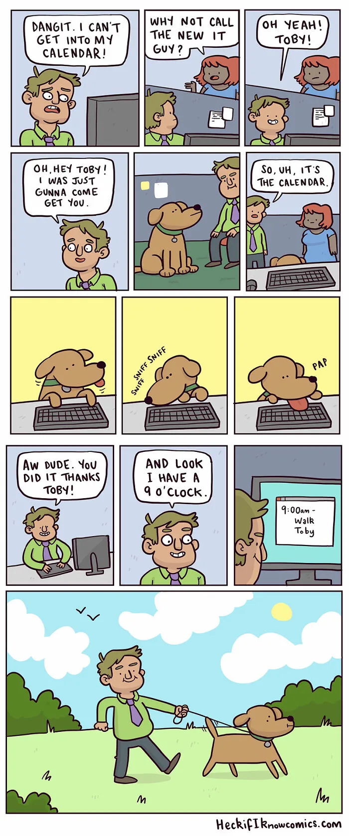 Artist Made These 40 Hilariously Absurd Comics With Ridiculously Unexpected Twists