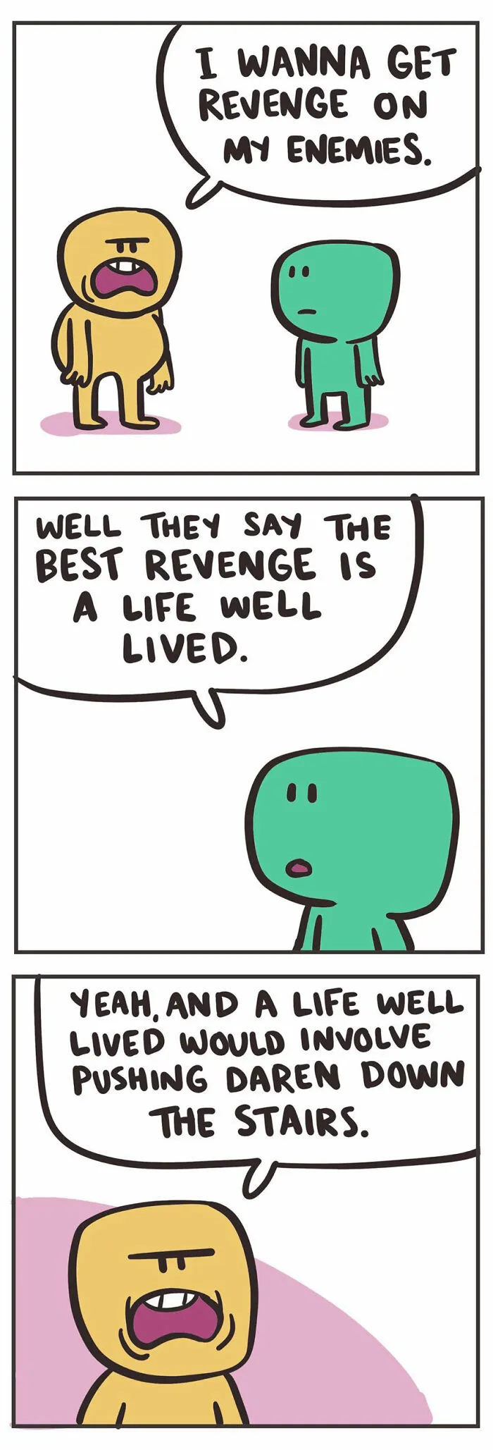 Artist Made These 40 Hilariously Absurd Comics With Ridiculously Unexpected Twists