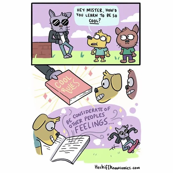 Artist Made These 40 Hilariously Absurd Comics With Ridiculously Unexpected Twists