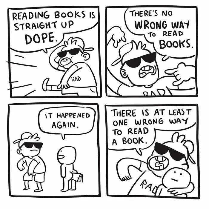 Artist Made These 40 Hilariously Absurd Comics With Ridiculously Unexpected Twists