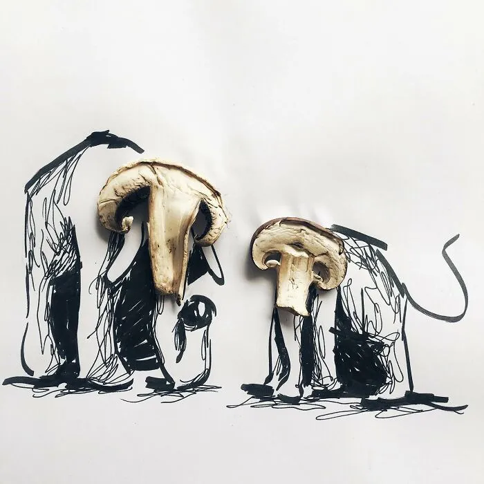 Life in a Notebook: This Prague-Based Artist Draws Interactive Illustrations Using Everyday Objects (70 New Pics)