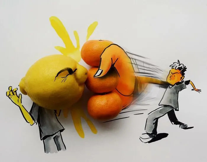 Life in a Notebook: This Prague-Based Artist Draws Interactive Illustrations Using Everyday Objects (70 New Pics)