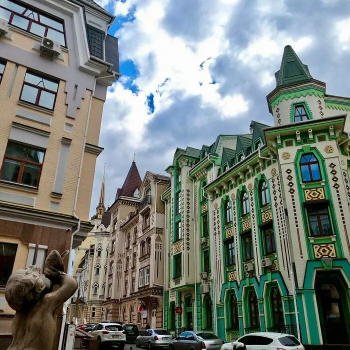 Esta calle parece hecha de Lego