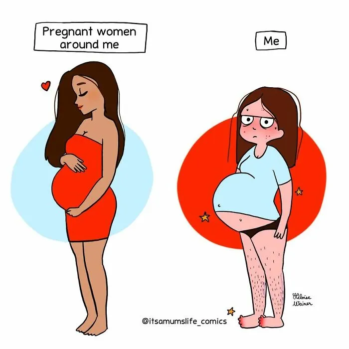 15 Relatable Comics By This Artist Capture What It's Like Being A Mom
