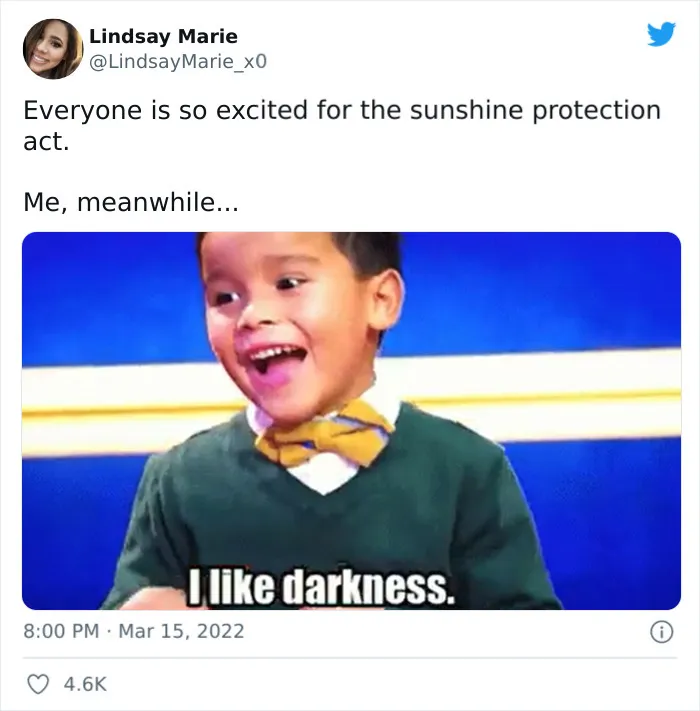 The US Senate Just Voted To Make Daylight Saving Time Permanent In 2023, And Here Are 30 Of People's Best Reactions