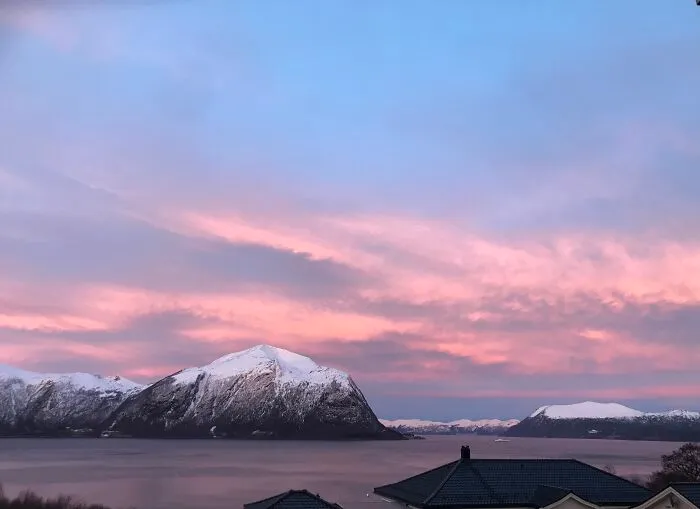 Hundeidvik, Norway. ✨