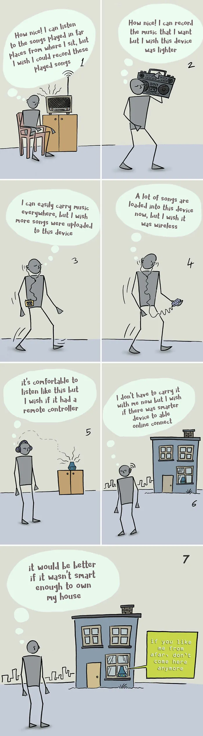 I Create Cartoons That Show How Ridiculous Our Society Is (30 Pics)
