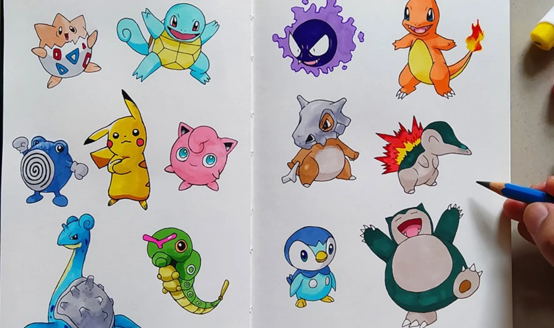 Hey Pandas! Draw A Pokémon And Post Result!