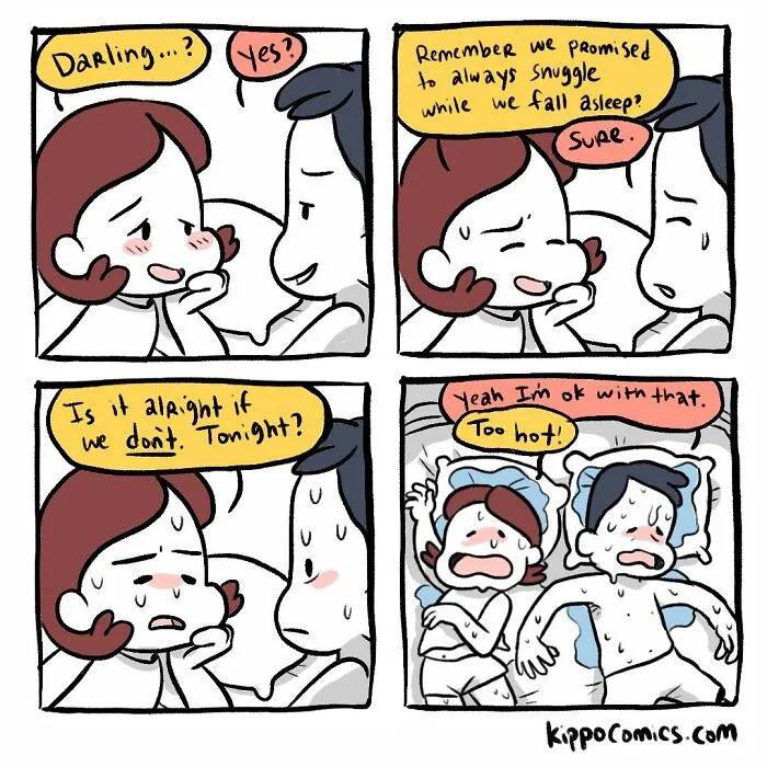 30 Funny And Relatable Comics About Relationships And Everyday Life By Kippo (New Pics)