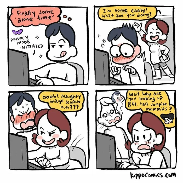 30 Funny And Relatable Comics About Relationships And Everyday Life By Kippo (New Pics)