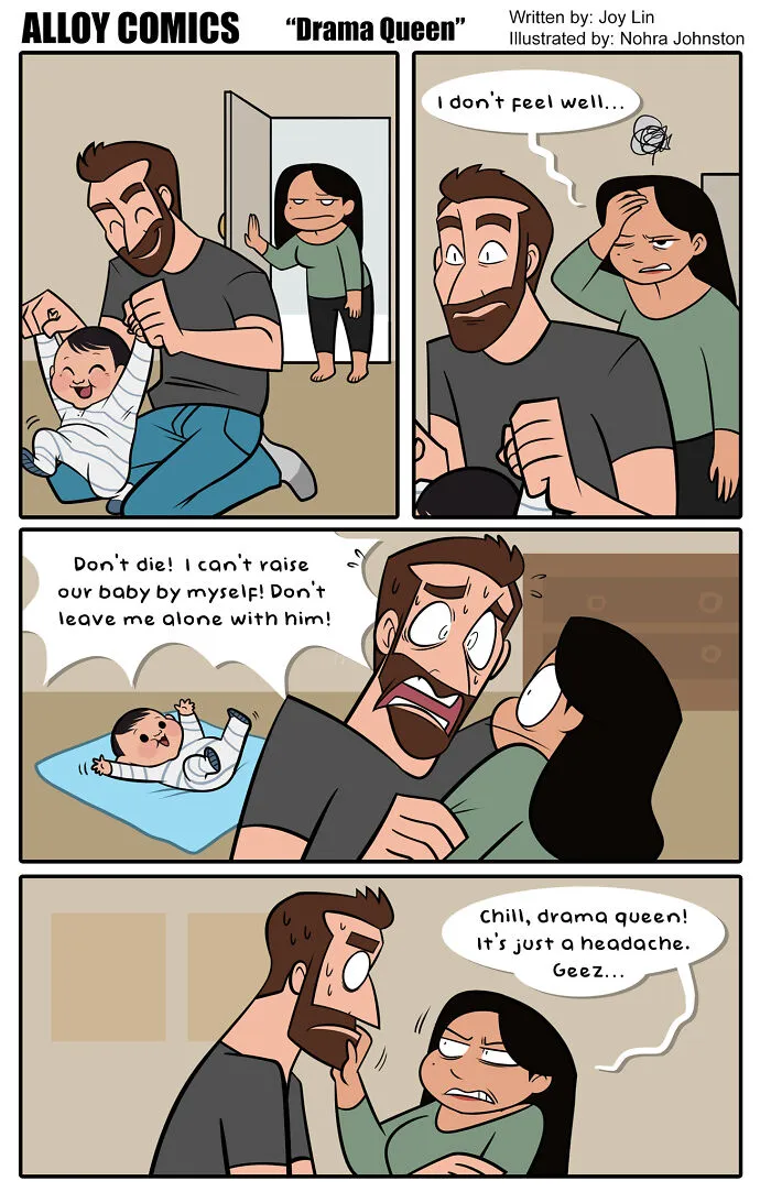 Here Are My 30 Honest Comics About Marriage And Everyday Family Life