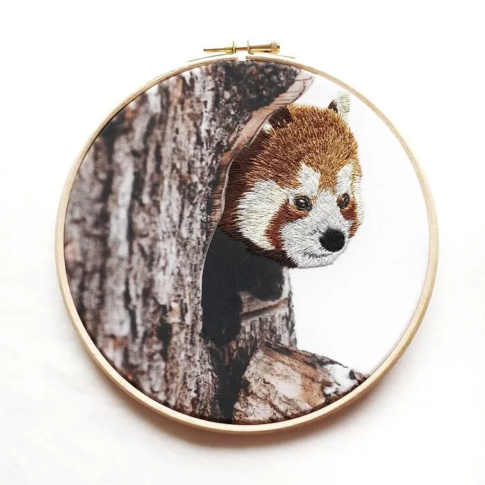 My 41 Embroideries I Made By Using The Mixed Technique Of Embroidery And Printed Fabrics (41 Pics)