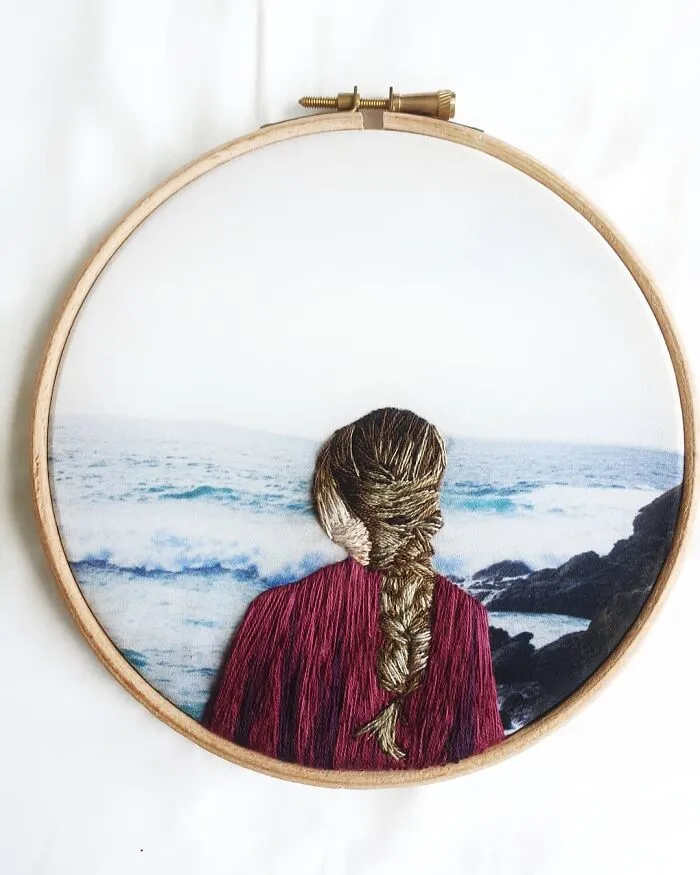 My 41 Embroideries I Made By Using The Mixed Technique Of Embroidery And Printed Fabrics (41 Pics)