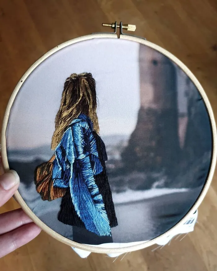 My 41 Embroideries I Made By Using The Mixed Technique Of Embroidery And Printed Fabrics (41 Pics)