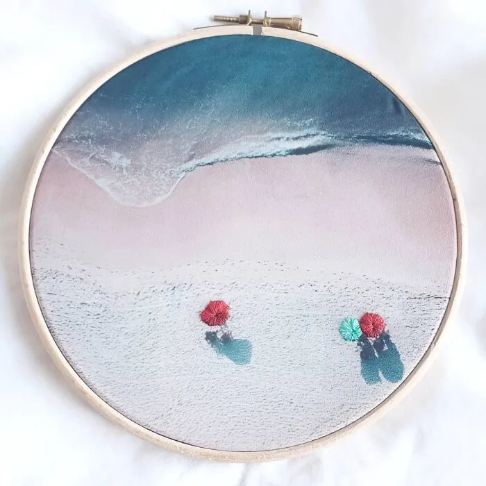 My 41 Embroideries I Made By Using The Mixed Technique Of Embroidery And Printed Fabrics (41 Pics)
