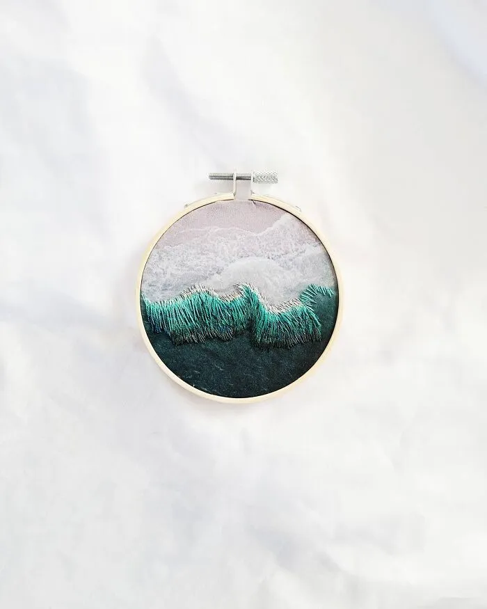 My 41 Embroideries I Made By Using The Mixed Technique Of Embroidery And Printed Fabrics (41 Pics)