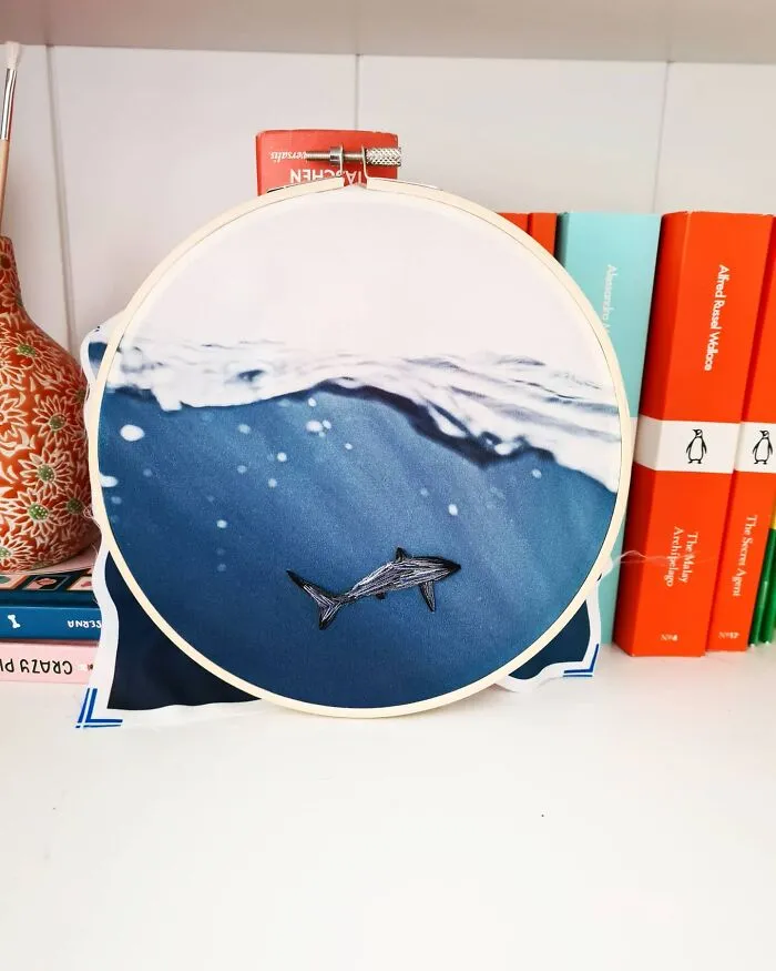 My 41 Embroideries I Made By Using The Mixed Technique Of Embroidery And Printed Fabrics (41 Pics)