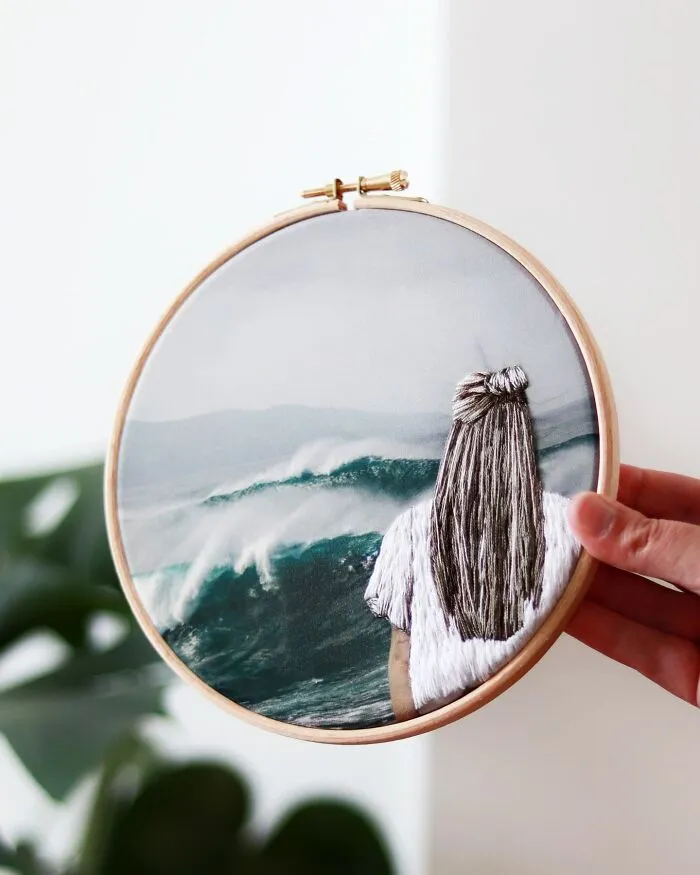 My 41 Embroideries I Made By Using The Mixed Technique Of Embroidery And Printed Fabrics (41 Pics)