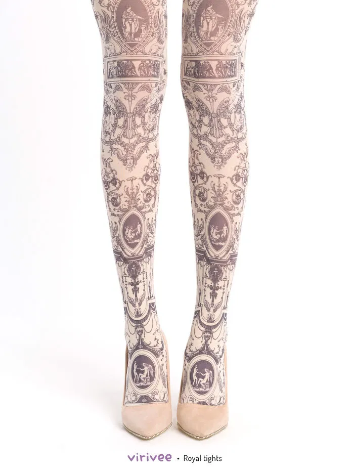 I Designed These Floral Tights And They Look As If You Are Wearing The Meadow On Your Legs (25 Pics)