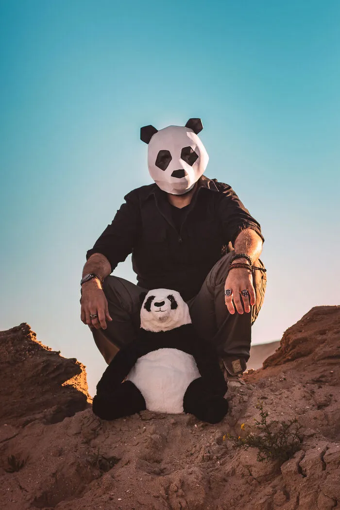I Did A Photoshoot Inspired By Pandas And I Titled It "Pandapocalypse" (11 Pics)