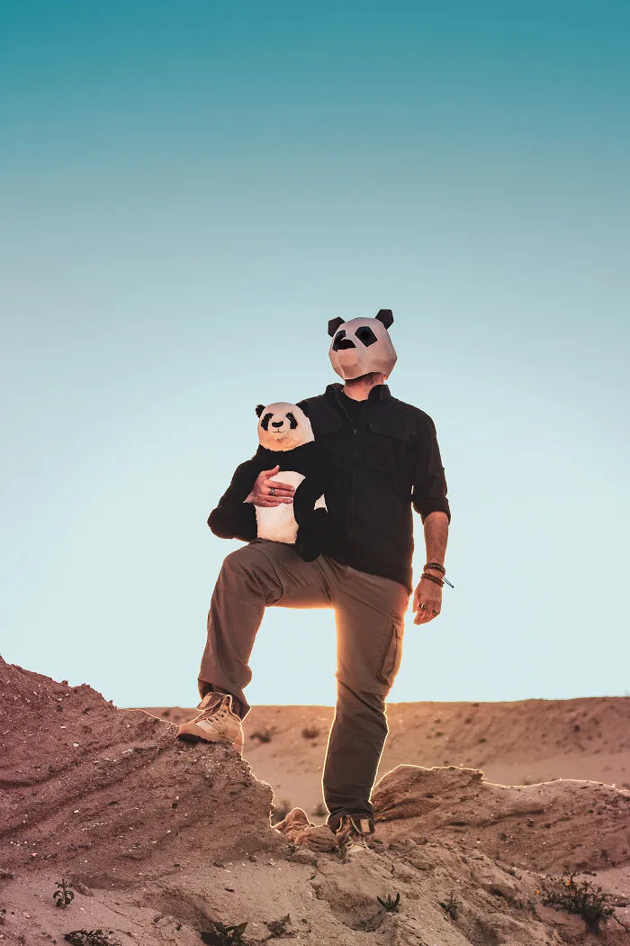 I Did A Photoshoot Inspired By Pandas And I Titled It "Pandapocalypse" (11 Pics)
