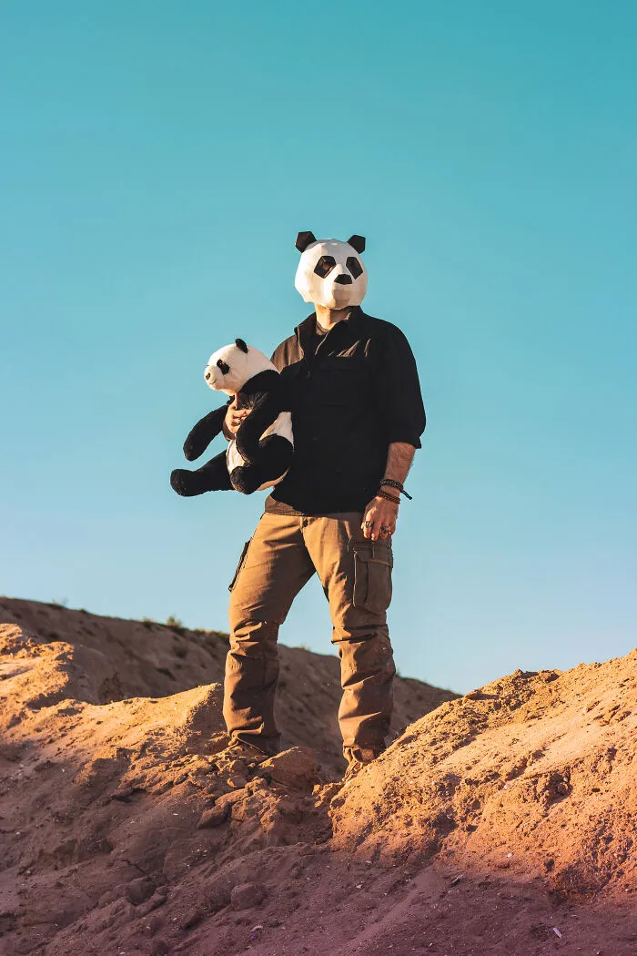 I Did A Photoshoot Inspired By Pandas And I Titled It "Pandapocalypse" (11 Pics)