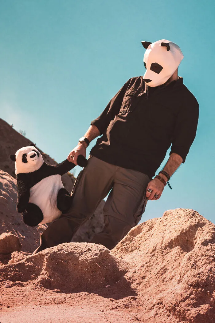 I Did A Photoshoot Inspired By Pandas And I Titled It "Pandapocalypse" (11 Pics)