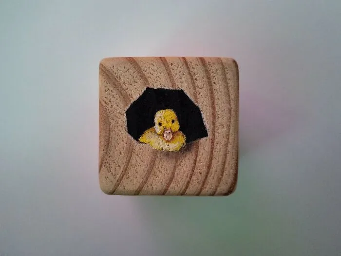I Paint Animals On Wooden Cubes (12 Pics)