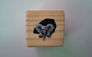 I Paint Animals On Wooden Cubes (12 Pics)
