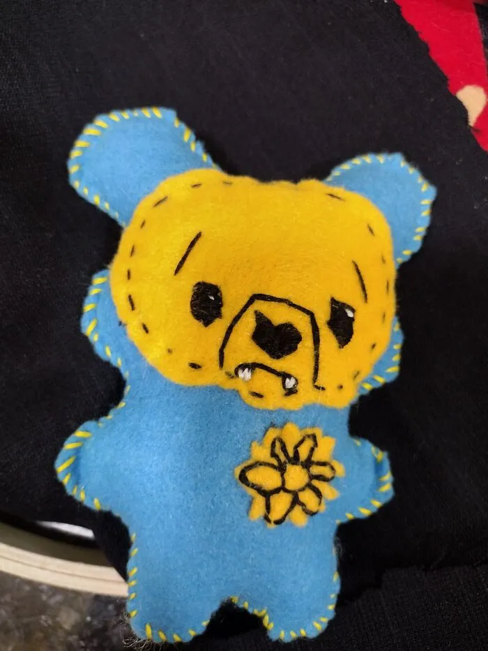 Made For An Ukrainian Woman Who Was Staying At My Hotel. He's Not Great As I Had To Make Him Fast 