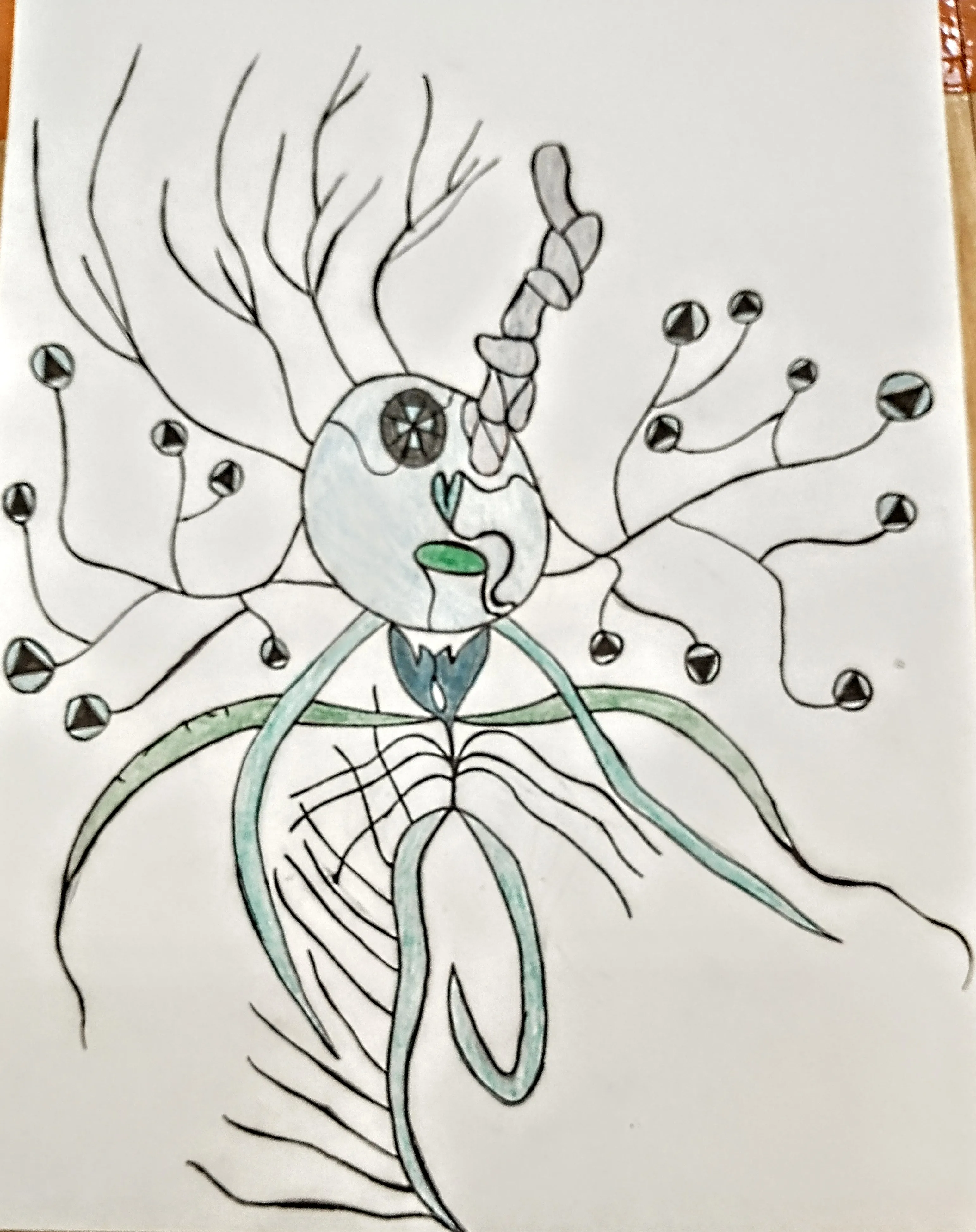 Fnaf, Undertale, Random, Futerama,and Ceiling Popcorn Drawings