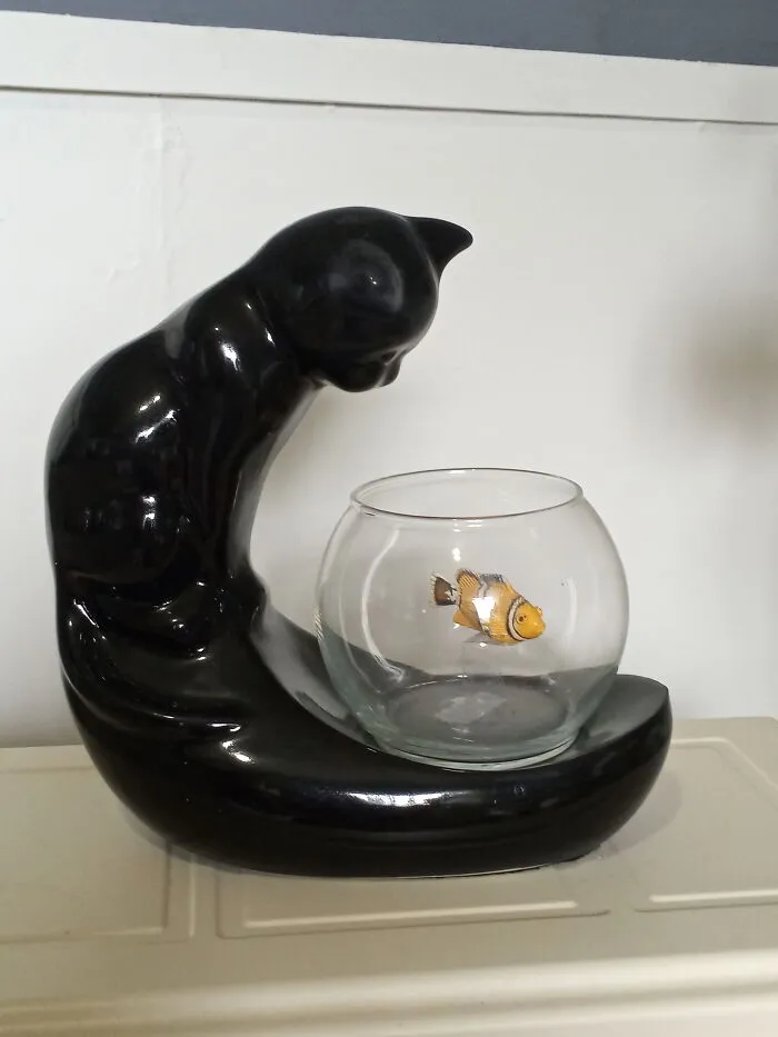 Found At Goodwill For $2.00 ( I Made The Fish).