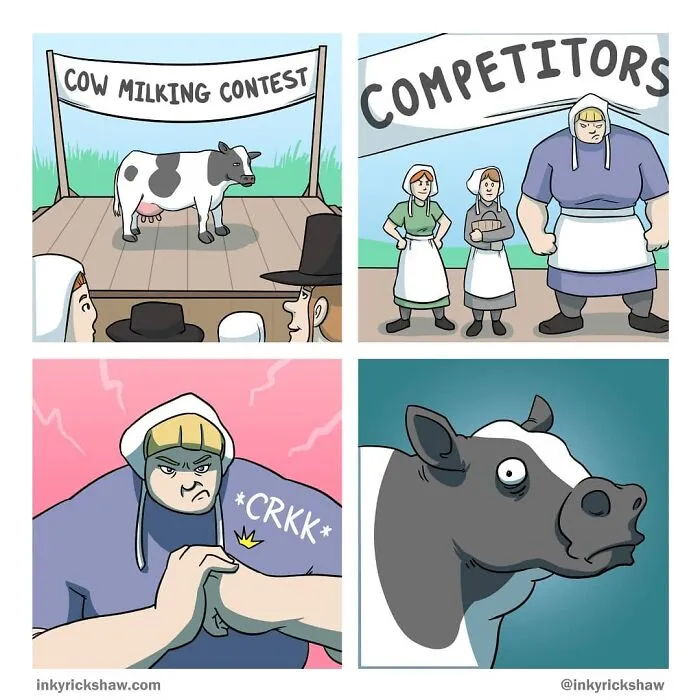 30 Hilarious Comics With Unexpected Endings By This Artist