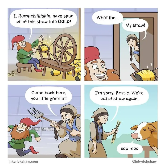 30 Hilarious Comics With Unexpected Endings By This Artist