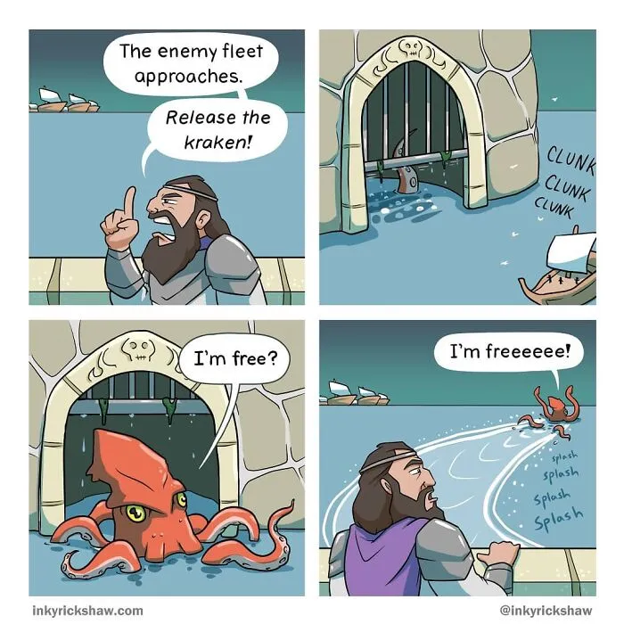 30 Hilarious Comics With Unexpected Endings By This Artist