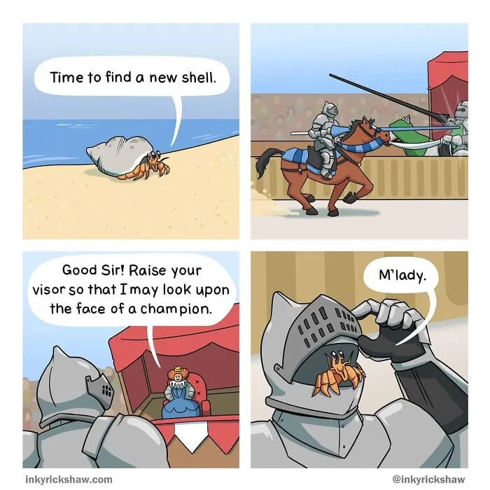 30 Hilarious Comics With Unexpected Endings By This Artist