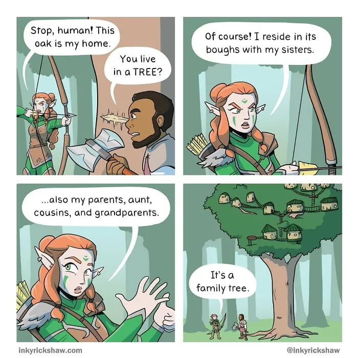 30 Hilarious Comics With Unexpected Endings By This Artist