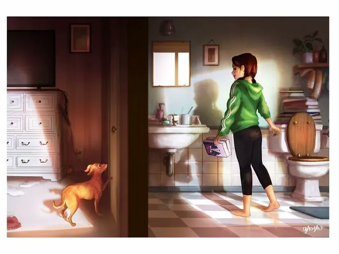 Si aún no sabes qué mascota elegir, las ilustraciones de esta artista te ayudarán a decidir
