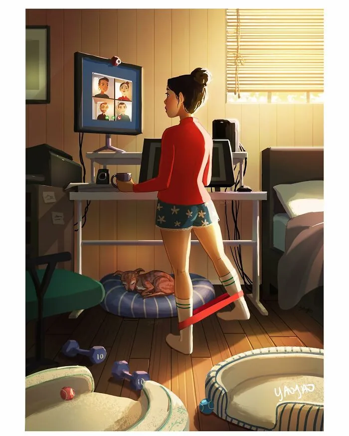 Si aún no sabes qué mascota elegir, las ilustraciones de esta artista te ayudarán a decidir