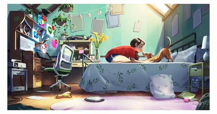 Si aún no sabes qué mascota elegir, las ilustraciones de esta artista te ayudarán a decidir