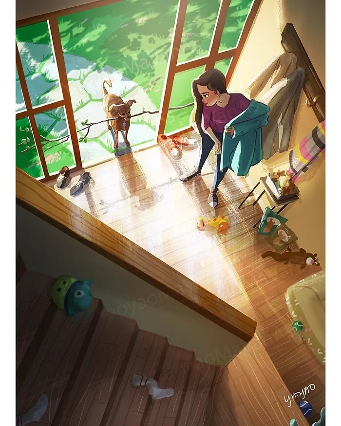 Si aún no sabes qué mascota elegir, las ilustraciones de esta artista te ayudarán a decidir