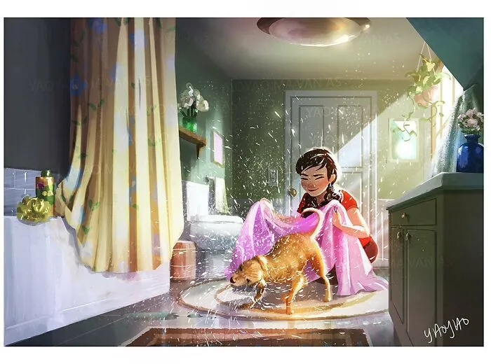Si aún no sabes qué mascota elegir, las ilustraciones de esta artista te ayudarán a decidir