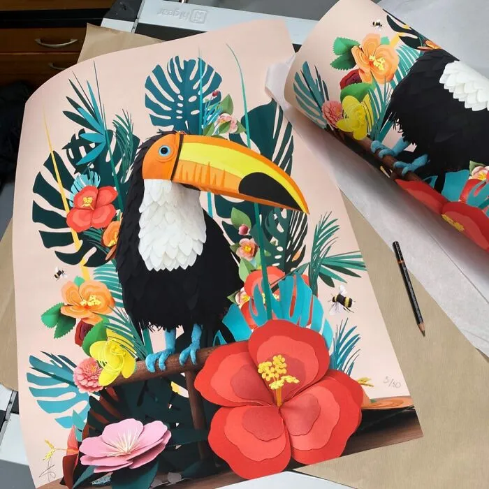 This Artist Makes Incredibly Detailed Paper Sculptures, And Here Are 39 Of The Best Works