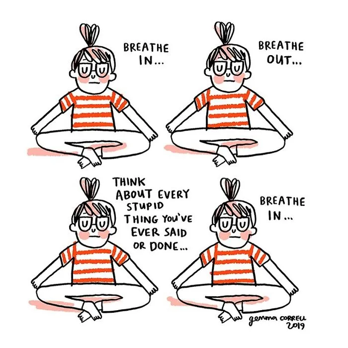 Artist Makes Sense Of Her Depression And Anxiety By Creating Witty Comics (30 New Pics)