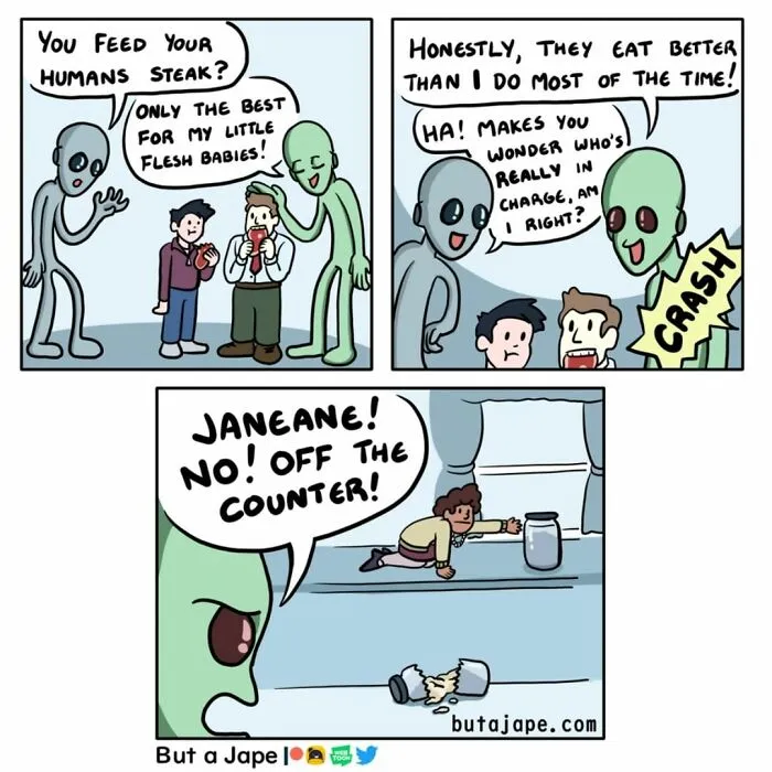 This Artist Draws Amusing Comics Featuring Ridiculous Situations (30 Pics)