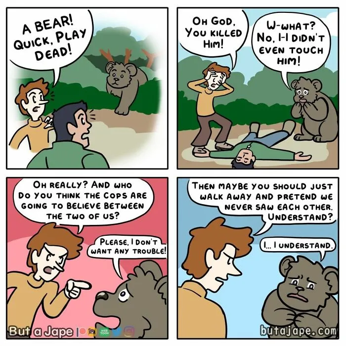 This Artist Draws Amusing Comics Featuring Ridiculous Situations (30 Pics)