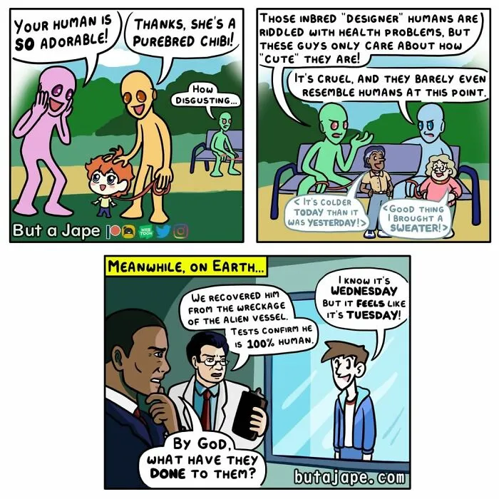 This Artist Draws Amusing Comics Featuring Ridiculous Situations (30 Pics)